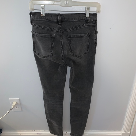 Free People Grey Skinny Jeans - Picture 3 of 3
